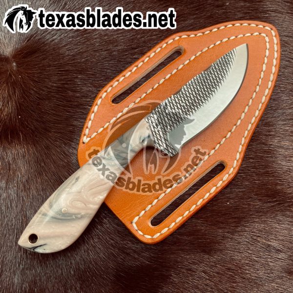 Handmade Cowboy knife Made With Horse Rasp Steel…