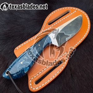 Bull Cutter Custom Made Texas Cowboy Knife With Sheath